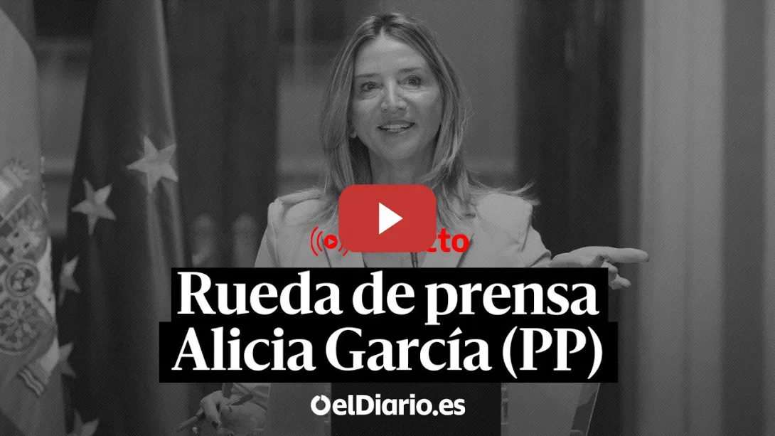 Embedded thumbnail for 🔴 DIRECTO | La portavoz del PP en el Senado, Alicia García, ofrece una rueda de prensa