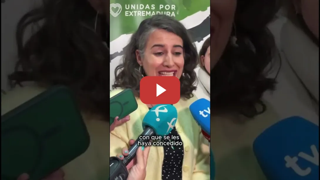 Embedded thumbnail for Tiempos donde Extremadura debe de estar unida