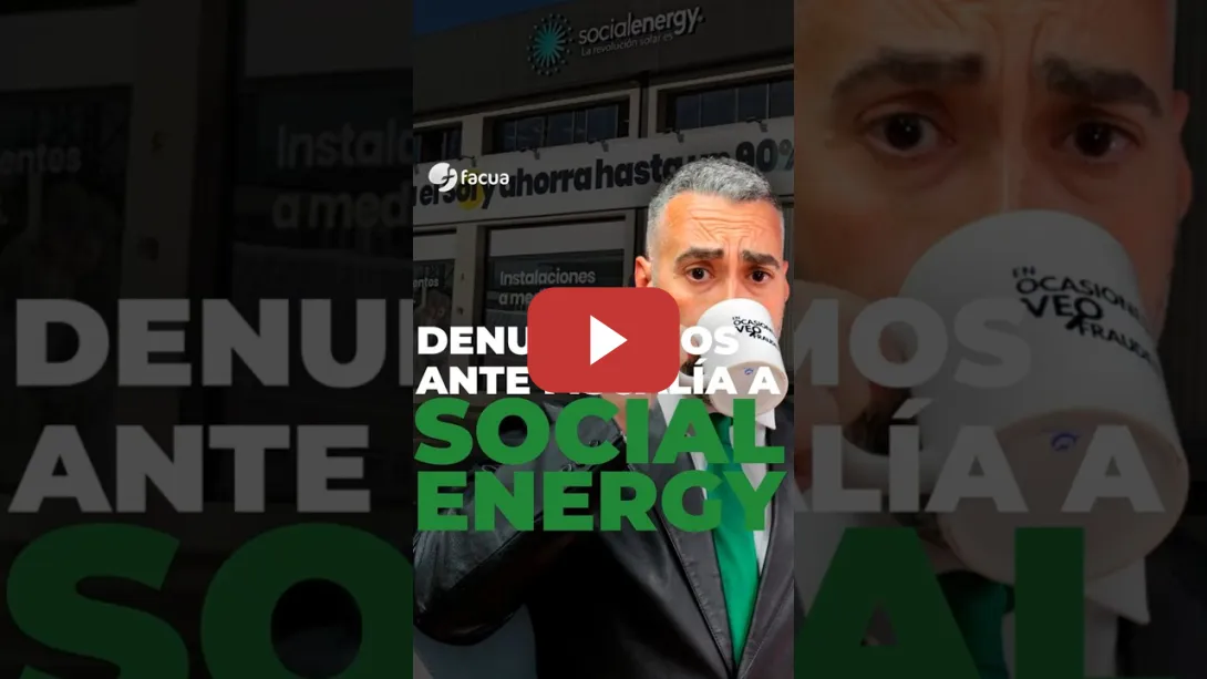 Embedded thumbnail for DENUNCIAMOS ANTE LA FISCALÍA A SOCIAL ENERGY