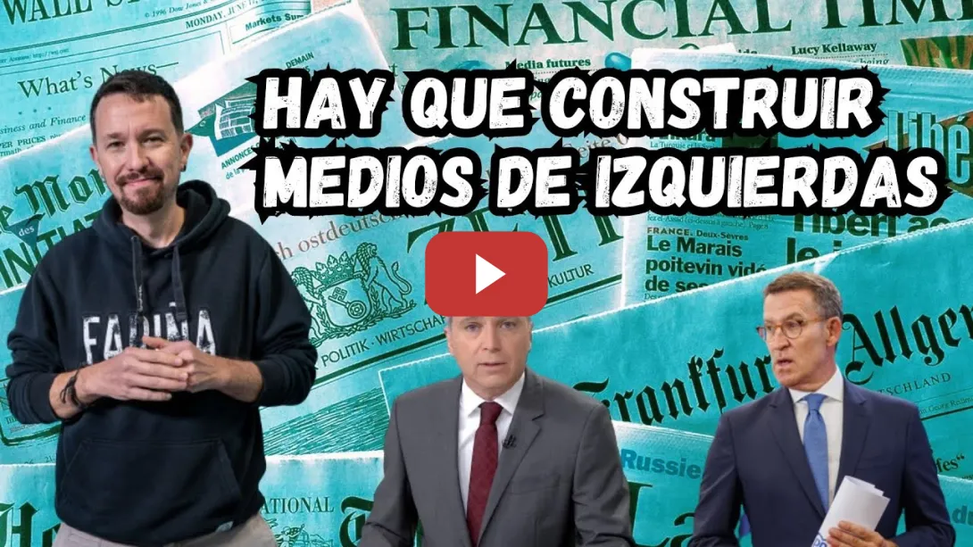 Embedded thumbnail for &quot;El cambio se tiene que producir primero en la conciencia de la gente&quot; Pablo Iglesias