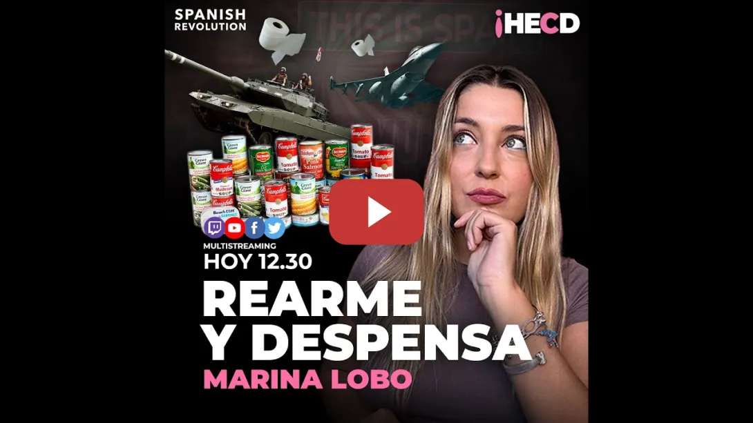 Embedded thumbnail for HECD! 532 | Rearme y despensa + Mercadona e Israel + Florida y el trabajo infantil