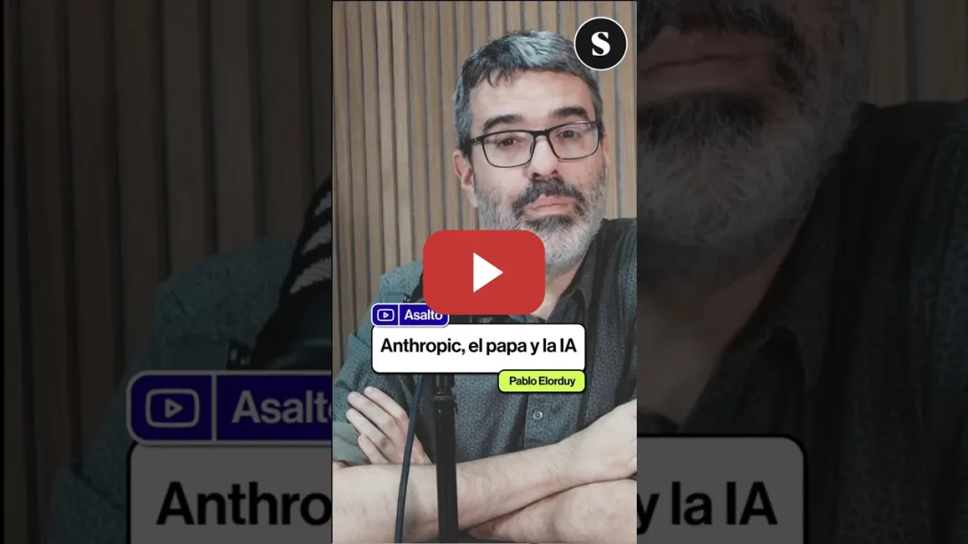 Embedded thumbnail for 🤖Asalto E32. Anthropic y lo que el papa no ha escrito en su carta sobre la inteligencia artificial