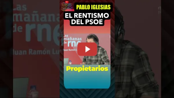 Embedded thumbnail for Pablo Iglesias, el rentismo del PSOE.