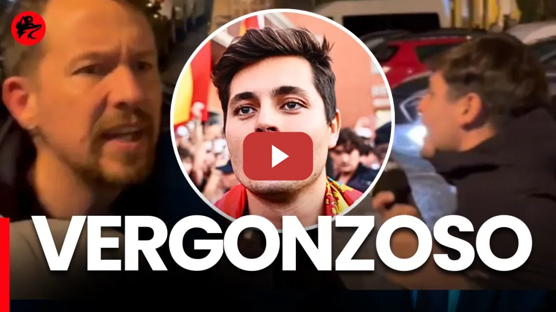 Embedded thumbnail for Vito Quiles vuelve a acosar a Pablo Iglesias en la calle