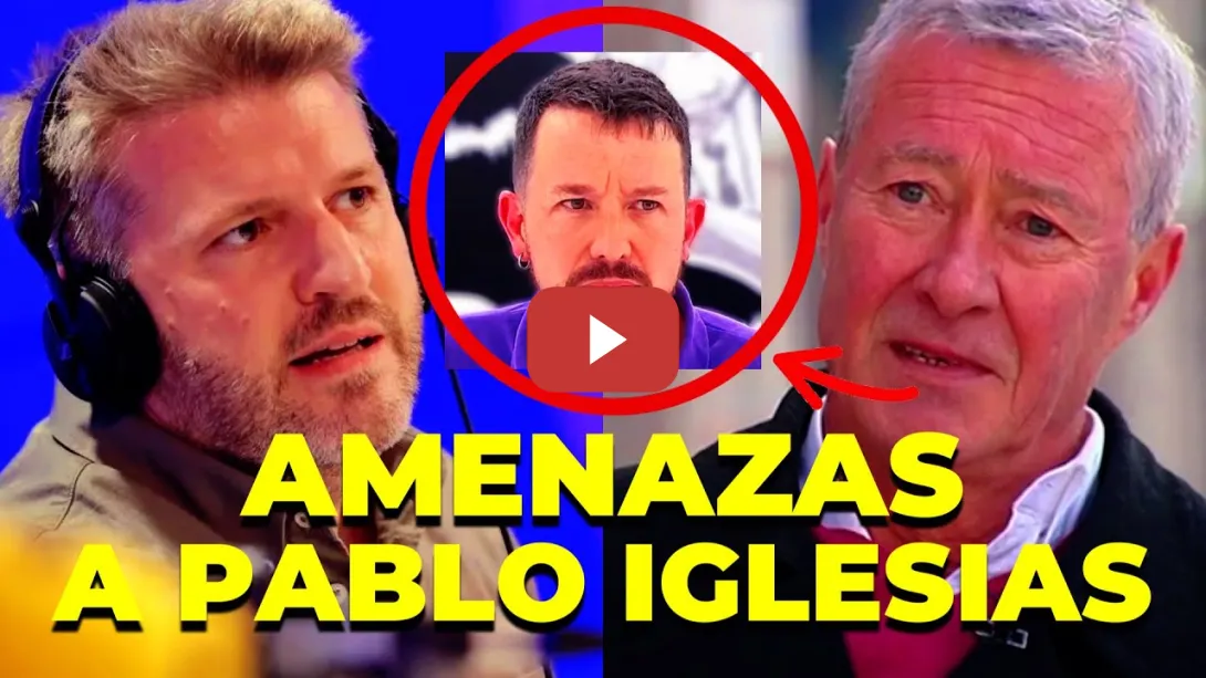 Embedded thumbnail for &quot;Dile a Pablo Iglesias que le van a mat*r&quot;, las palabras de Jorge Vestrynge en Hora 25 (2021)