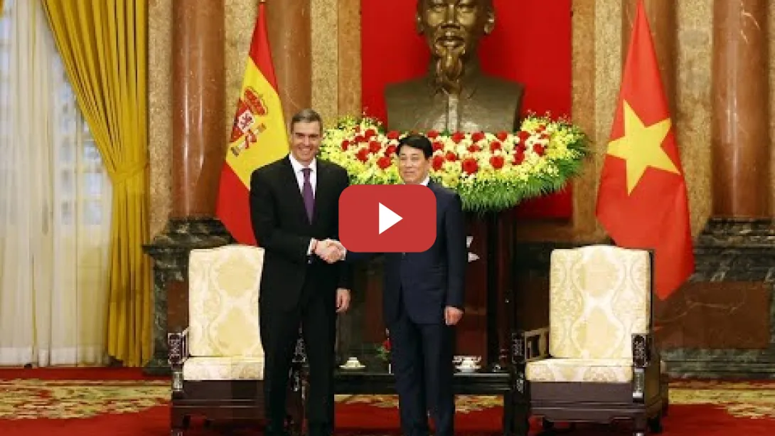 Embedded thumbnail for España y Vietnam suscriben acuerdos que avanzan hacia una relación estratégica integral