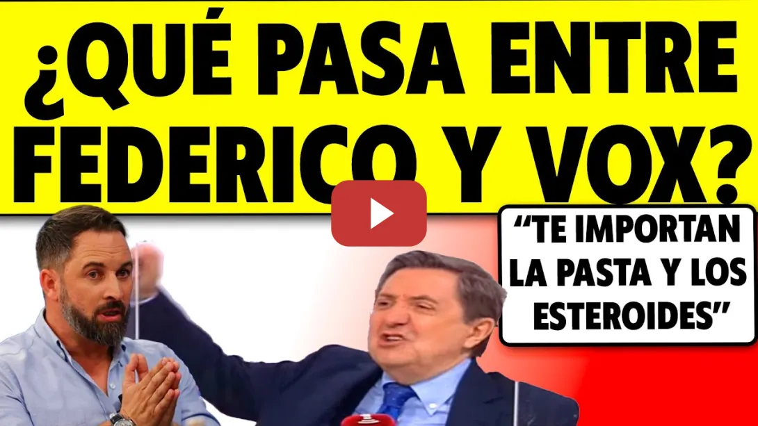 Embedded thumbnail for &quot;BASURA, VENDIDO...&quot; DURAS ACUSACIONES DE FEDERICO JIMÉNEZ LOSANTOS CONTRA ABASCAL Y VOX. FACHAWARS