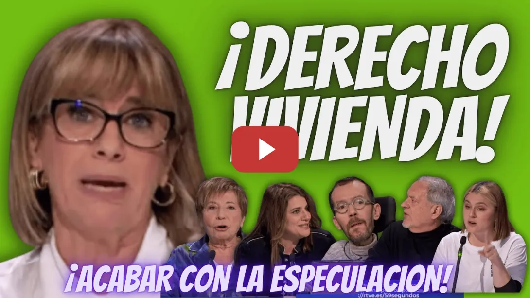 Embedded thumbnail for “REPASO TOTAL” a Celia Villalobos y María Claver por la VIVIENDA - Javier Aroca, Echenique y Racu