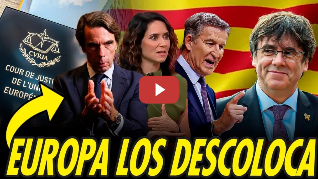 Embedded thumbnail for EUROPA AVALA LA LEY DE AMNISTÍA Y LA DERECHA RABIA