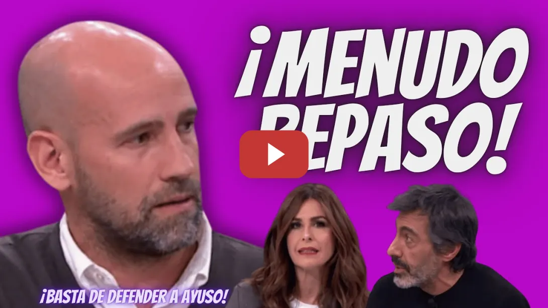Embedded thumbnail for Gonzalo Miró “DESTROZA” a Nuria Roca, Juan del Val y TERTULIANA PEPERA por BLANQUEAR a Ayuso