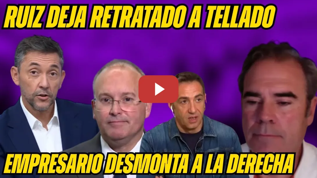 Embedded thumbnail for TELLADO RETRATADO por RUIZ y Emilio DELGADO ¡le MUELEN! SUPUESTO EMPRESARIO ARRUINA a la UCO PEPERA!