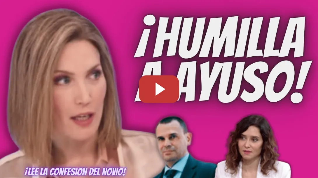 Embedded thumbnail for Silvia Intxaurrondo “FULMINA ”a Ayuso - Lee la CONFESIÓN de su PAREJA en DIRECTO