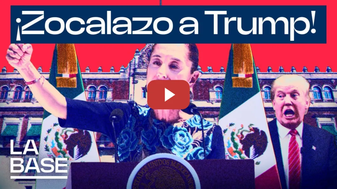 Embedded thumbnail for La Base 5x104 | Una marea humana respalda a Claudia Sheinbaum en CDMX