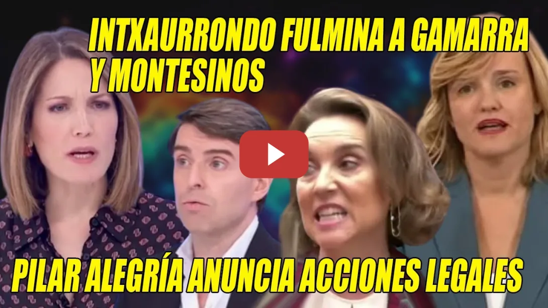 Embedded thumbnail for Alegría e Intxaurrondo PASAN al ATAQUE y DESTROZAN a Gamarra y Montesinos💥¡NO son MEDIOS!