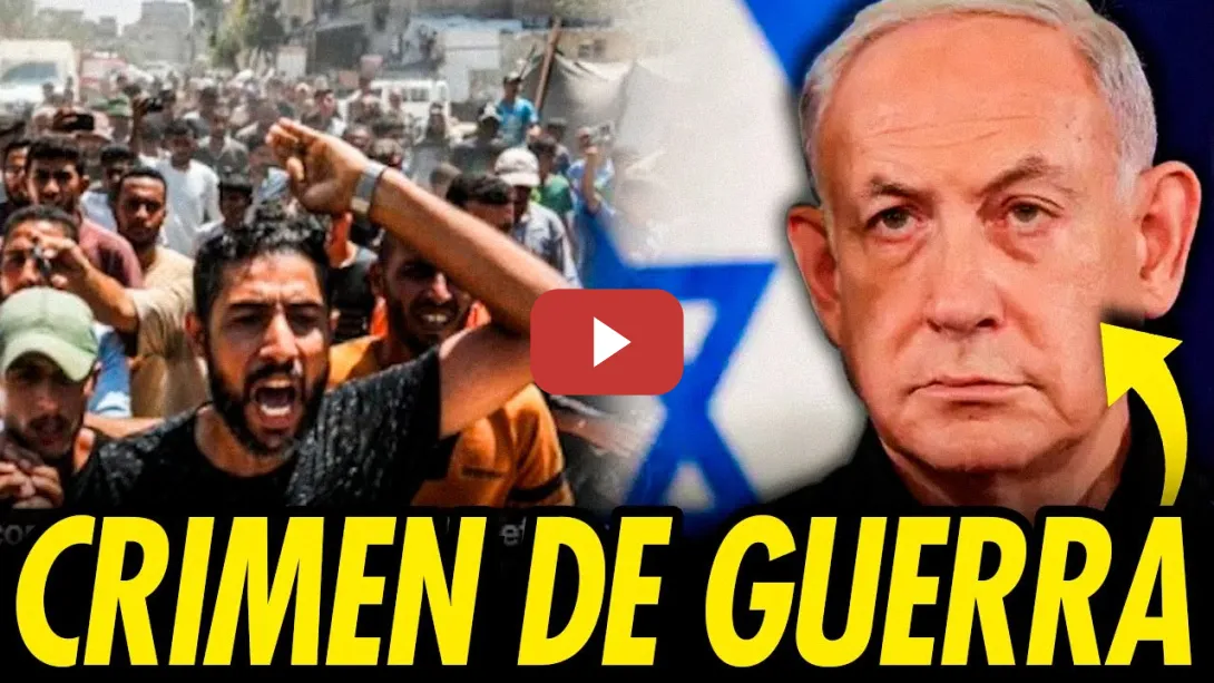 Embedded thumbnail for ISRAEL VUELVE A COMETER UN NUEVO CRIMEN DE GUERRA