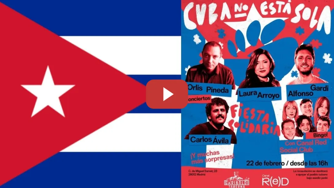 Embedded thumbnail for EVENTO EN GARIBALDI POR CUBA #Garibaldi #CanalRed #ElTablero #Cuba