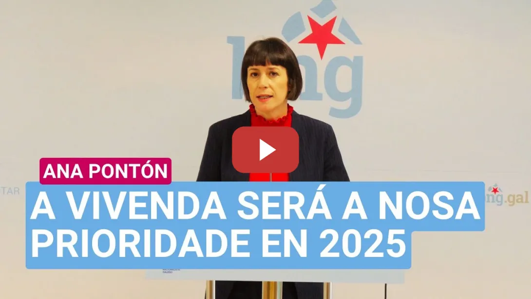Embedded thumbnail for Ana Pontón fixa a vivenda como prioridade para 2025