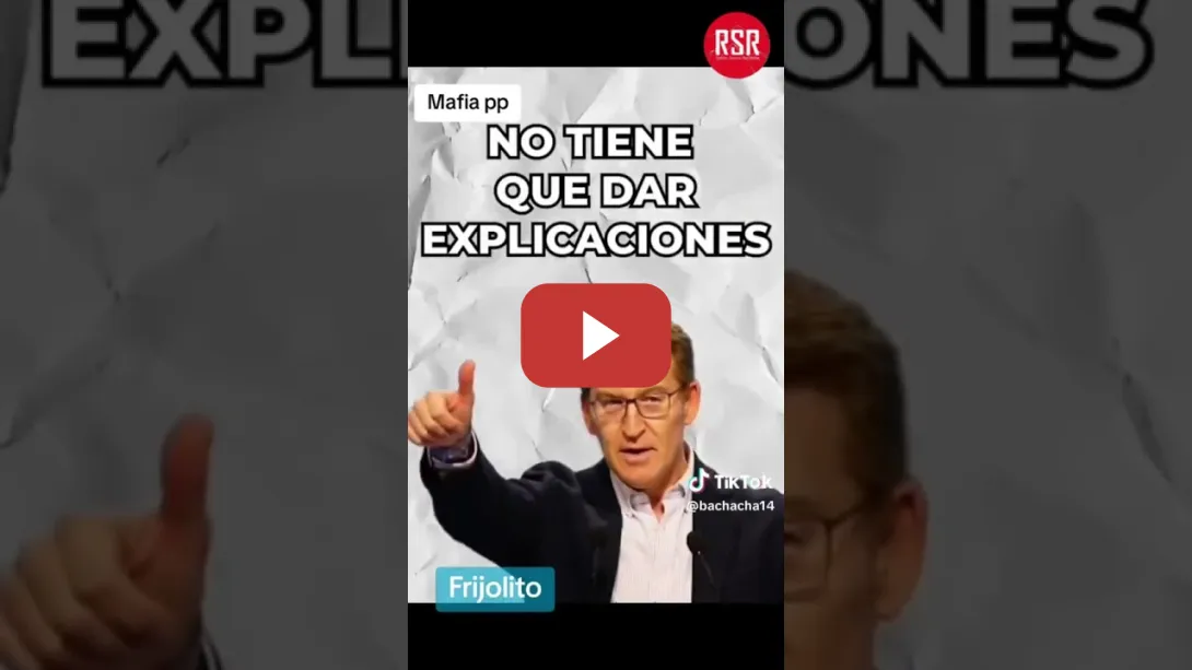 Embedded thumbnail for Feijóo no da explicaciones de sus chanchullos