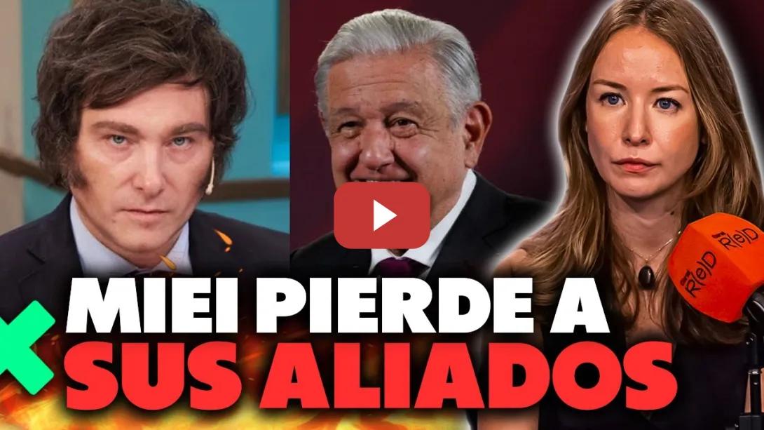 Embedded thumbnail for El Mercado Abandona a Milei: Los empresarios huyen rumbo a México