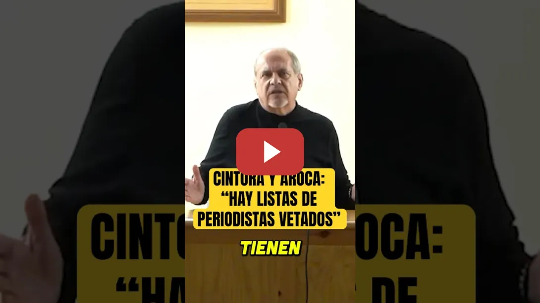 Embedded thumbnail for Cintora y Aroca: “Hay listas de periodistas vetados”
