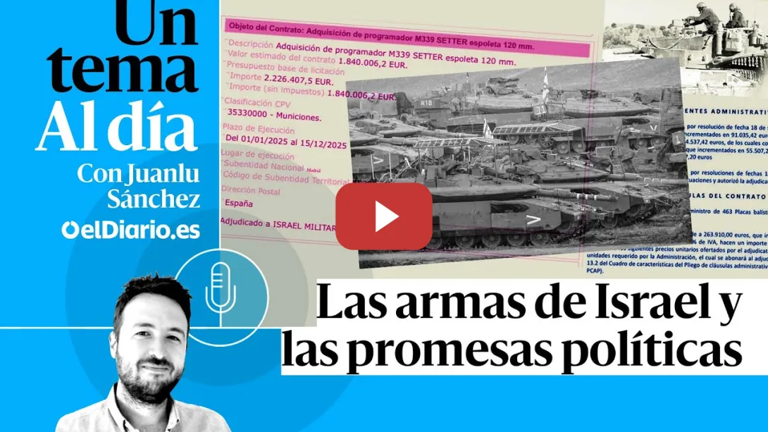 Embedded thumbnail for 🎙 PODCAST | Las armas de Israel y las promesas políticas · UN TEMA AL DÍA