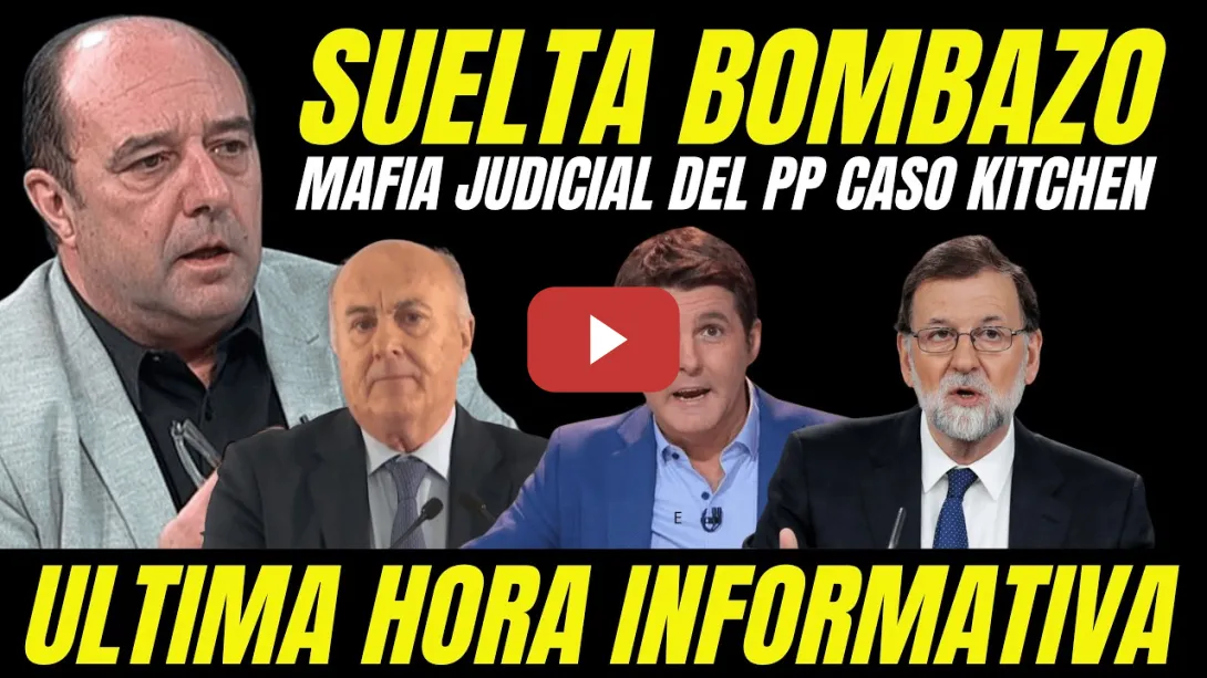Embedded thumbnail for GÉNOVA ENTRA EN PÁNICO AL DESTAPARSE LA MAFIA JUDICIAL QUE PROTEGE AL PP CASO KITCHEN