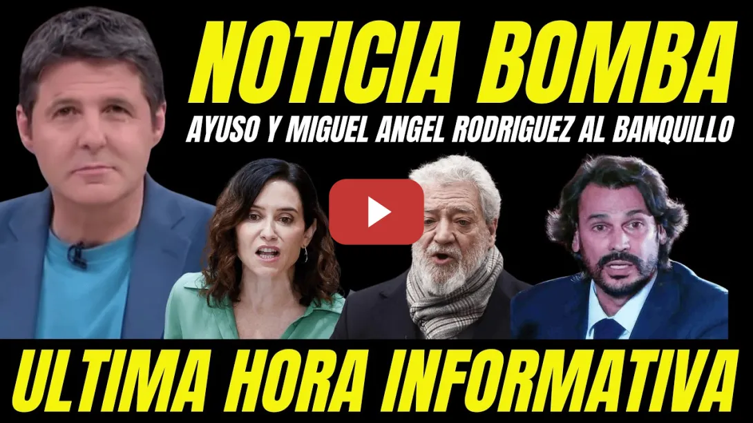 Embedded thumbnail for AYUSO Y MIGUEL ÁNGEL RODRÍGUEZ AL BANQUILLO "PERIODISTAS AMENAZADOS DECLARAN ANTE JUEZ"