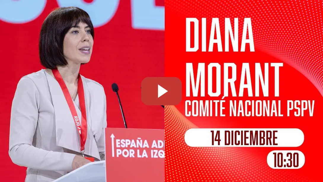 Embedded thumbnail for Diana Morant intervine en el Consejo Nacional del PSPV