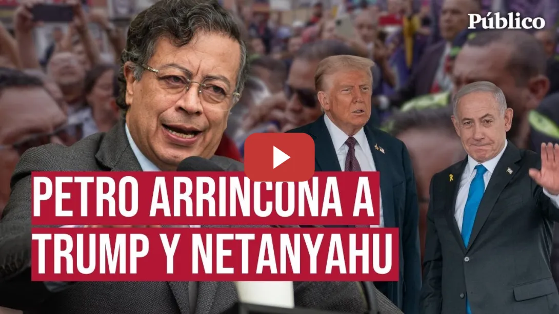 Embedded thumbnail for El aplaudido discurso de GUSTAVO PETRO contra TRUMP y NETANYAHU: &quot;Ningún pueblo merece morir&quot;
