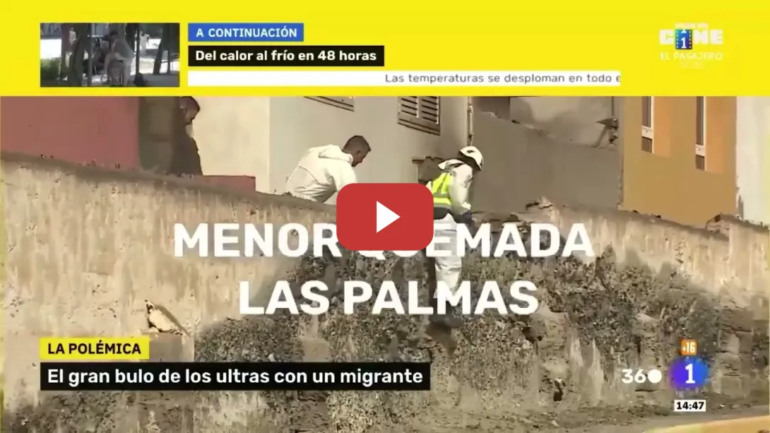 Embedded thumbnail for VOX siembra la VIOLENCIA acusando a un inmigrante de quemar a una joven a la que en realidad salvó