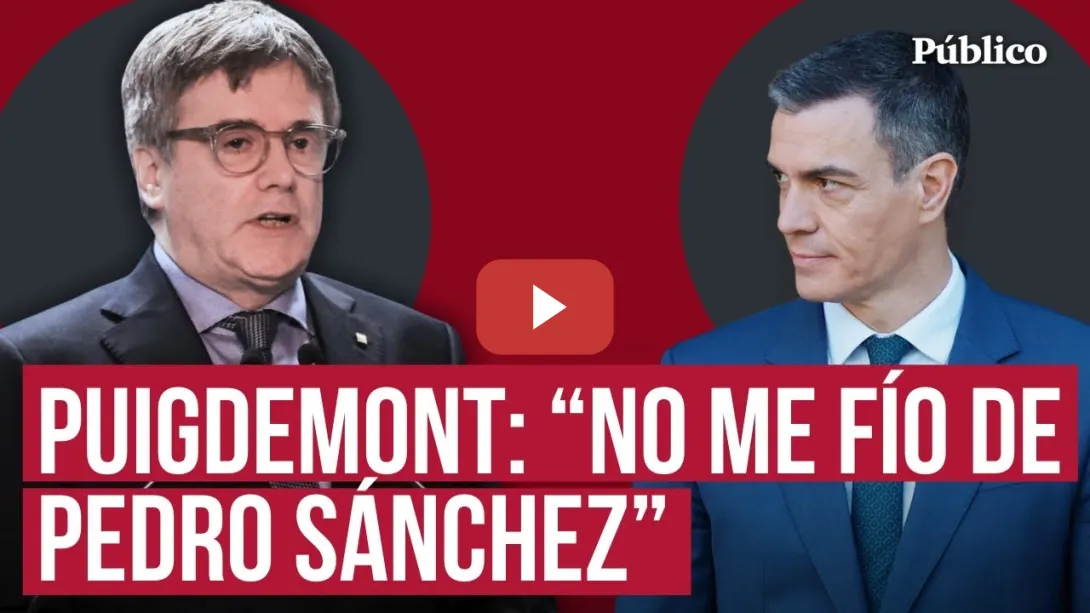 Embedded thumbnail for Puigdemont quiere que Sánchez se someta a una cuestión de confianza; Sumar lo ve fuera de lugar