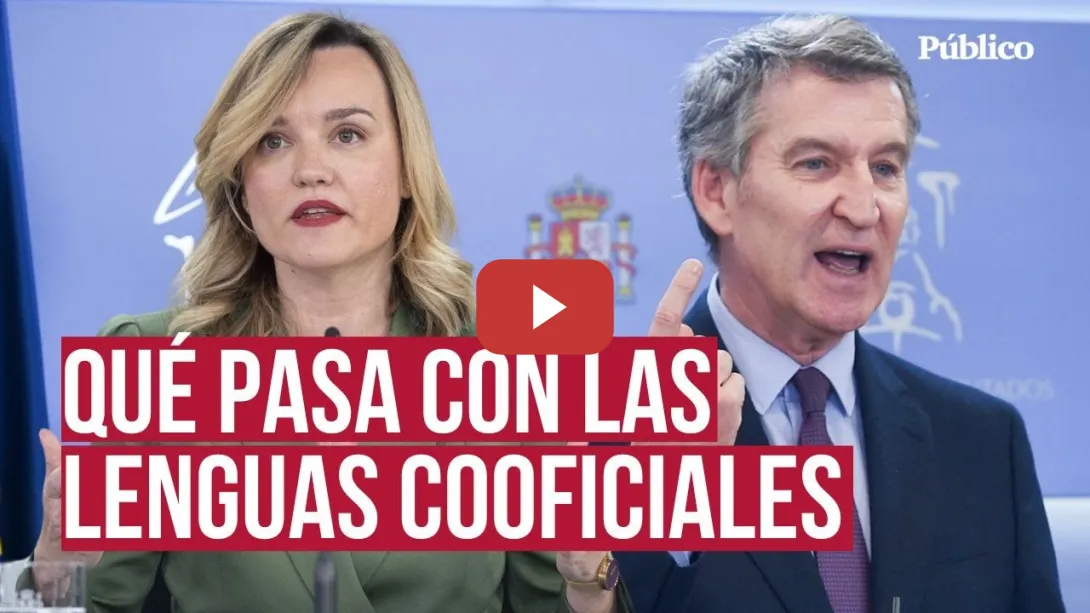 Embedded thumbnail for Alegría, a Feijóo sobre las lenguas cooficiales: &quot;Parece que ya no le gusta el gallego&quot;