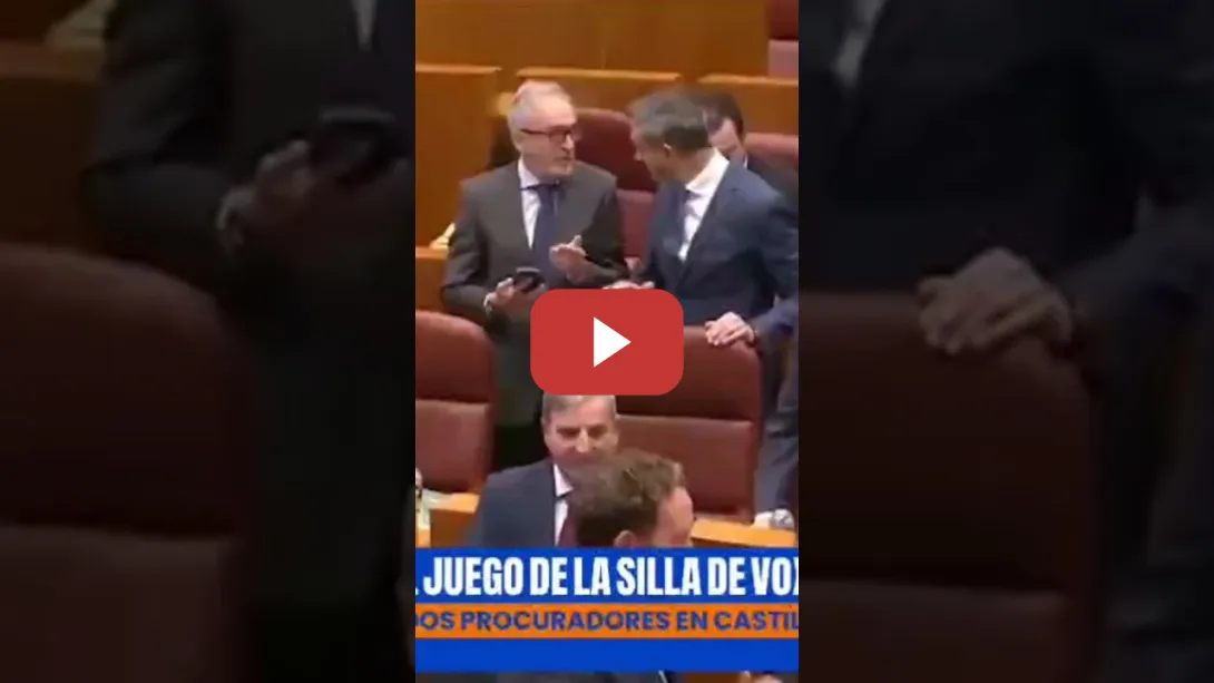 Embedded thumbnail for Dos diputados de VOX se pelean por el sillón