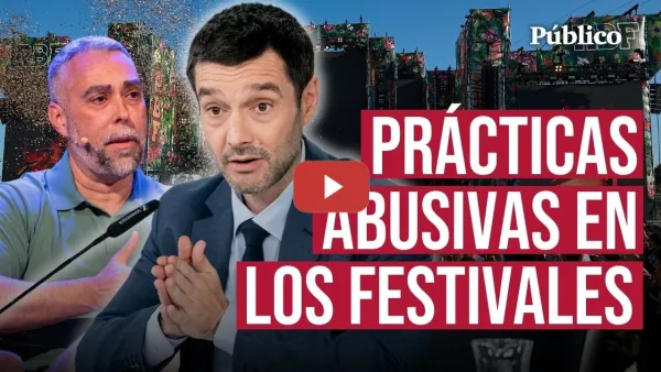 Embedded thumbnail for Así son las PRÁCTICAS ABUSIVAS de los FESTIVALES: prohibir comida, CASHLESS y tasas ilegales