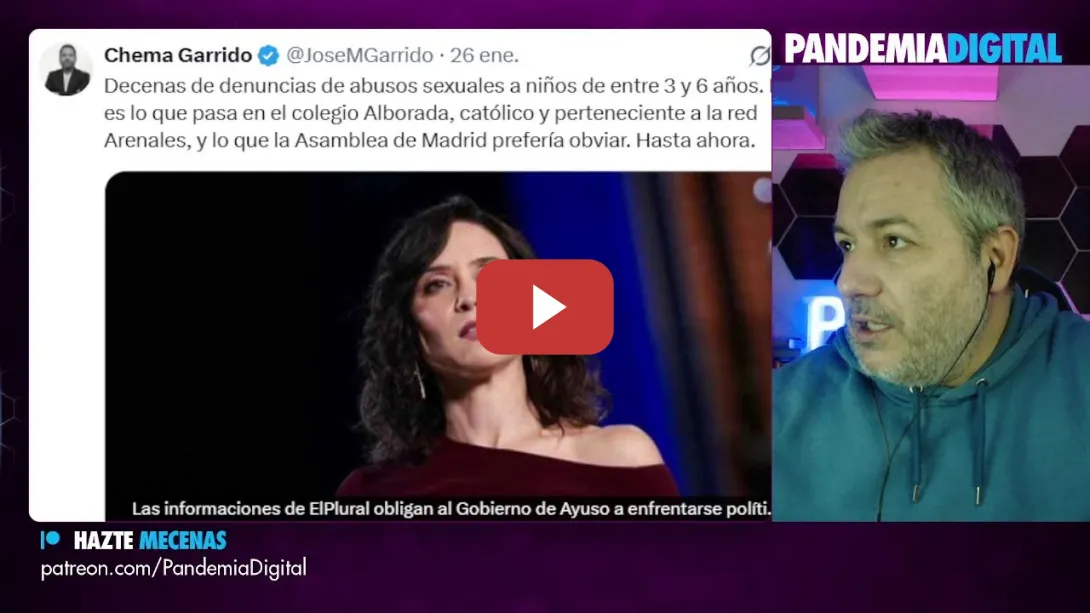 Embedded thumbnail for Carlos Mur culpa a Ayuso. Hazte Oír vs VOX. Derecha rabia regularización inmigrantes. F*CK ICE