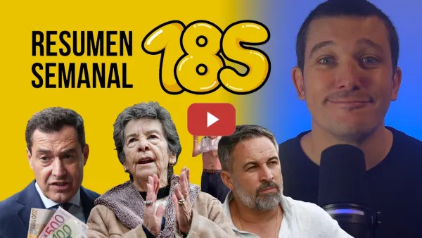 Embedded thumbnail for El ático de Maricarmen, los 38 mil millones de Juanma y la jubilación de Abascal #ResumenSemanal 185