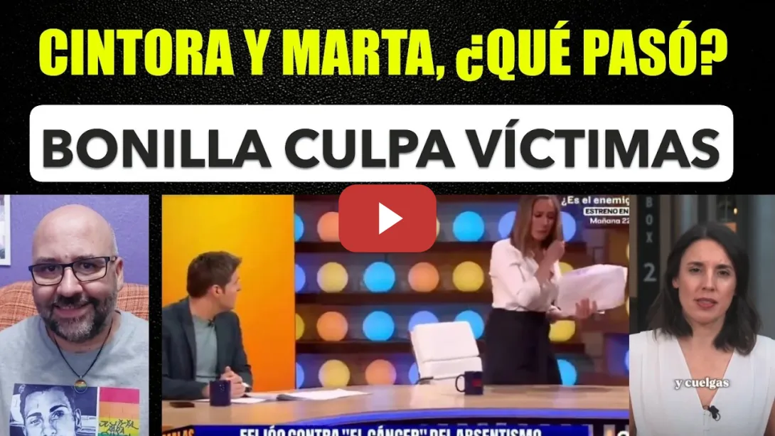 Embedded thumbnail for Marta Gómez Montero  y Jesús Cintora. ¿Qué Pasó. Juanma Moreno culpà a las victimas. Ojo a la IA.