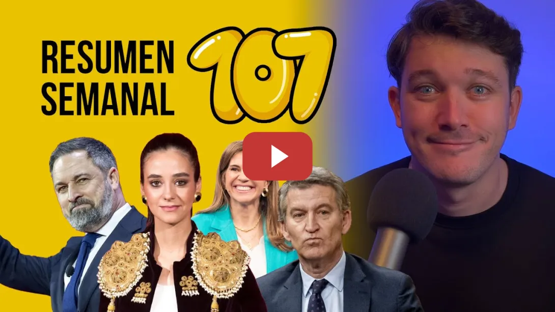 Embedded thumbnail for Woke, los Goya, IRPF, el chalé de Feijóo, Patriots, Marian Rojas y San Isidro #ResumenSemanal 107