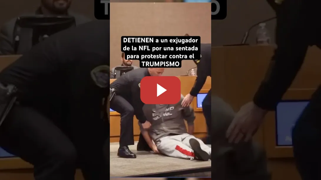 Embedded thumbnail for DETIENEN a un exjugador de la #NFL por protestar contra #TRUMP: &quot;Es un movimiento nazi&quot; #shorts #usa