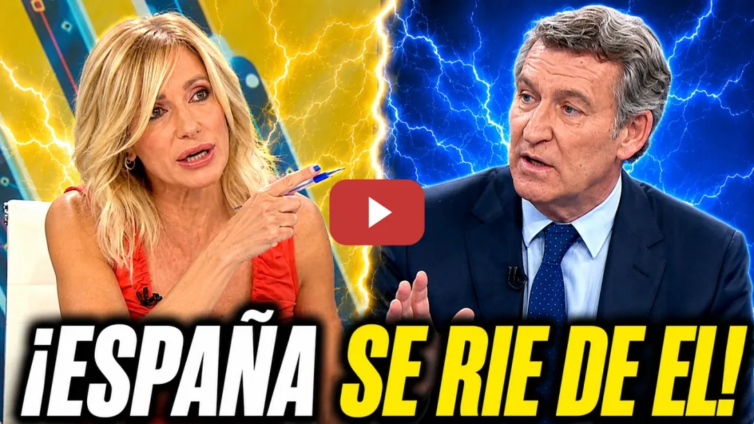 Embedded thumbnail for ¡RIDÍCULO! A FEIJOO LE AFECTA LA EDAD Y SE LE NOTA EN DIRECTO