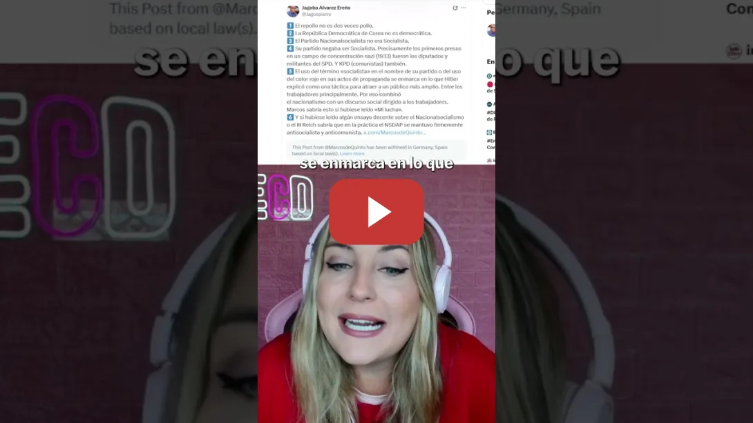 Embedded thumbnail for Marina Lobo: &quot;Se activa la profecía de Gabriel Rufián&quot;