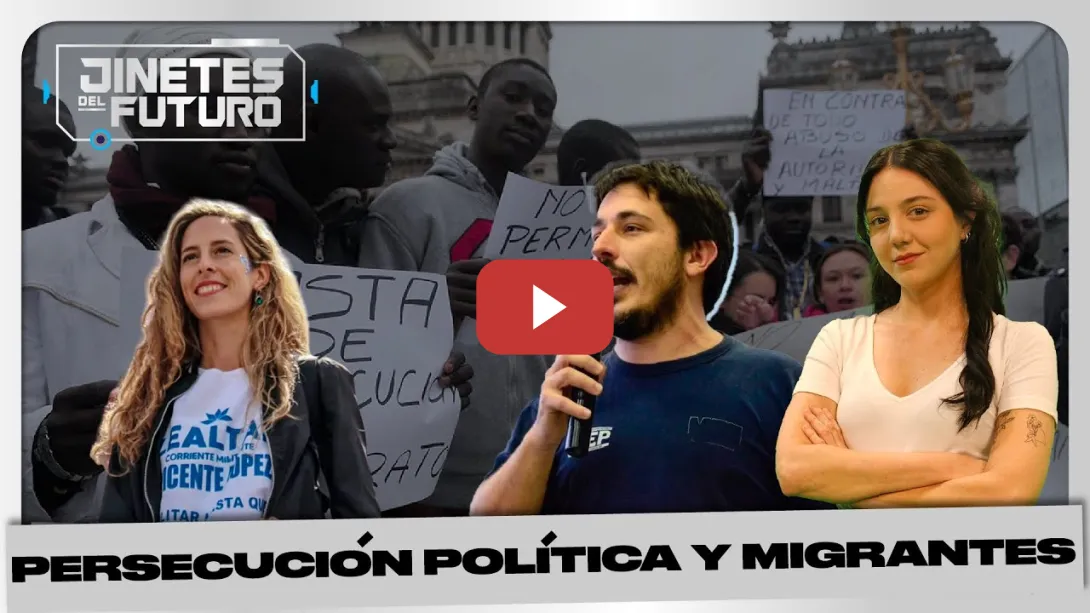 Embedded thumbnail for ALEXIA ABAIGAR PERSEGUIDA POR ESPERT. MIGRANTES POBRES CRIMINALIZADOS | JINETES DEL FUTURO 🏇