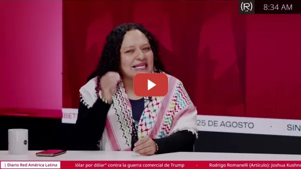 Embedded thumbnail for "El mundo tiene que aislar a Israel" | Maren Mantovani y Daniela González, del movimiento BDS
