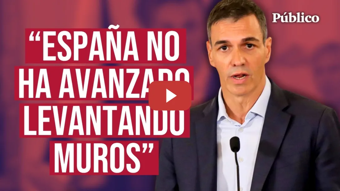 Embedded thumbnail for Así es el PLAN DE INTEGRACIÓN de SÁNCHEZ: "Solo hay dos maneras de afrontar las MIGRACIONES"