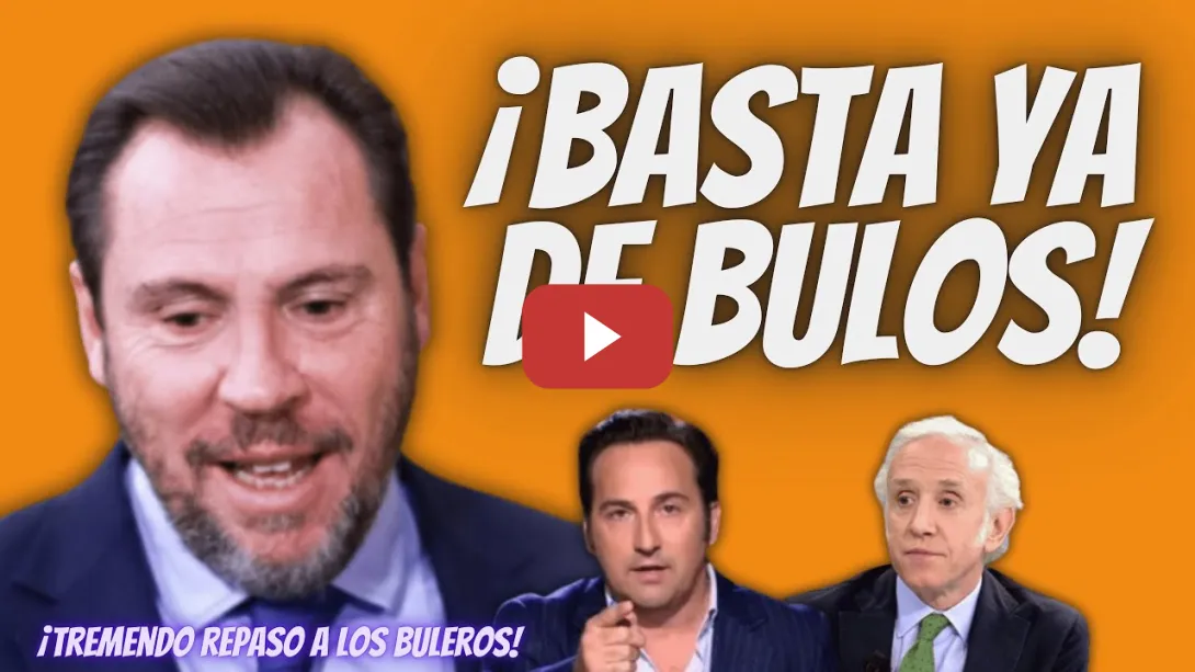 Embedded thumbnail for Óscar Puente “ARREMETE” contra Iker Jiménez y la DERECHA MEDIÁTICA propagadora de BULOS