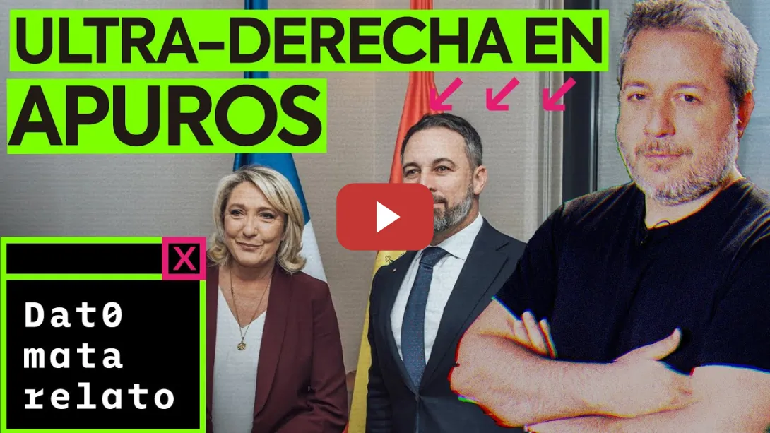 Embedded thumbnail for Problemas judiciales de Ultraderecha: Le Pen condenada, VOX y Alvise investigados | DATO MATA RELATO