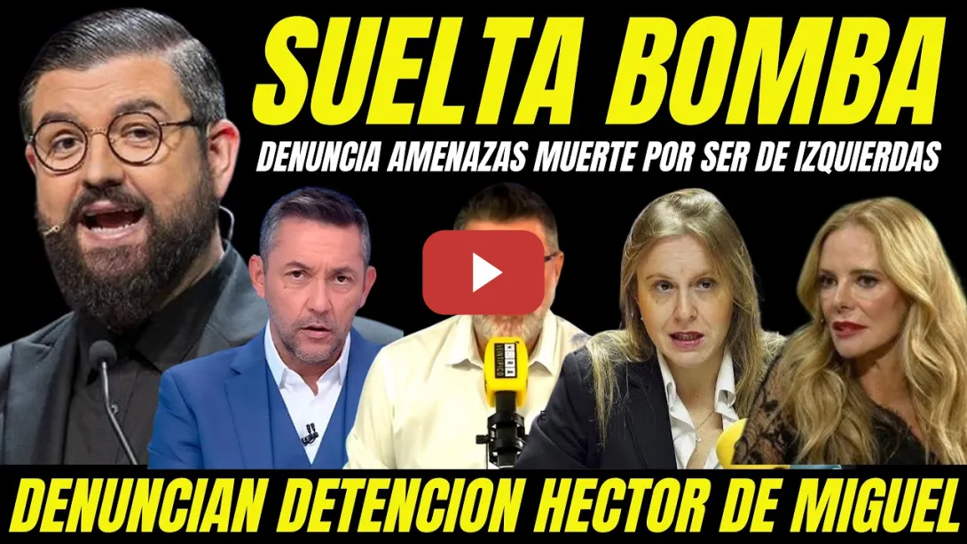 Embedded thumbnail for MANU SÁNCHEZ DENUNCIA AMENAZAS DE MUERTE POR SER DE IZQUIERDAS Y DESTROZA ABOGADOS CRISTIANOS