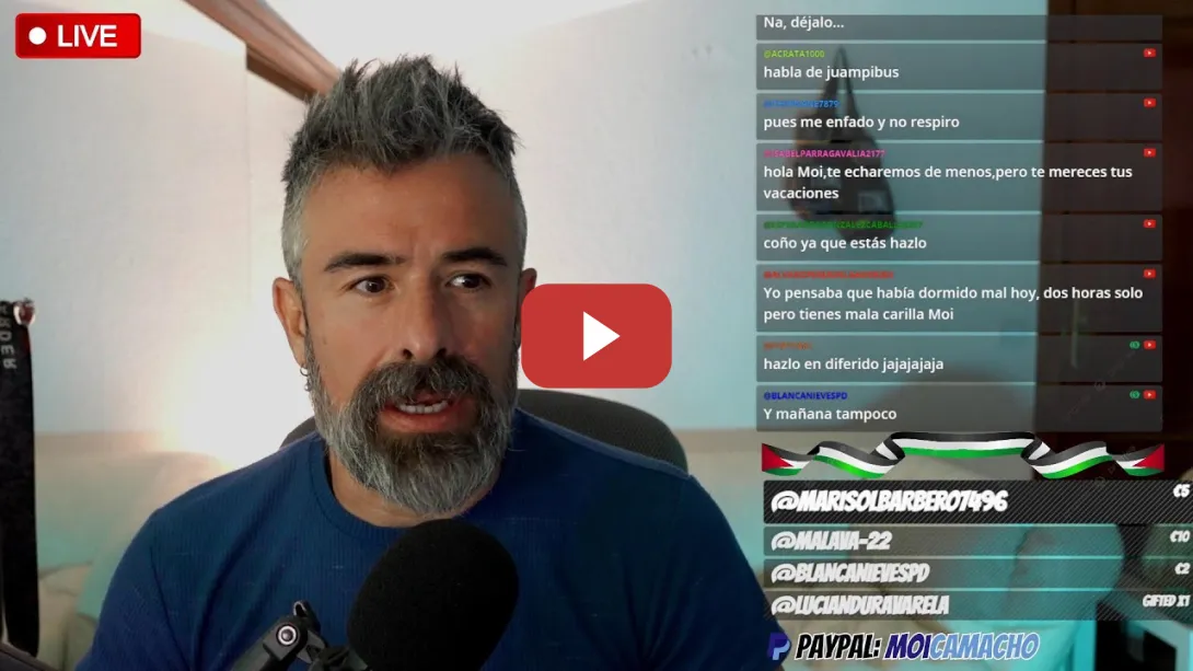 Embedded thumbnail for ÚLTIMO DIRECTO (hasta septiembre) /El JINCHO, Ricky EDIT y Marina RIVERS... vaale, Y PUMBA!