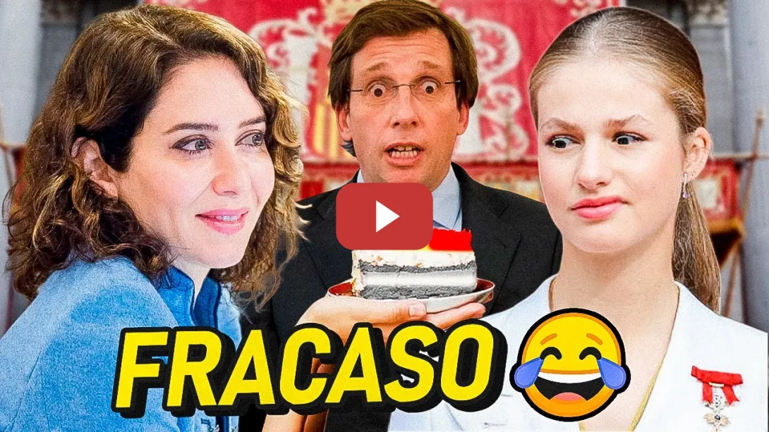 Embedded thumbnail for 🍰EL FALLIDO PASTELEO EN EL JURAMENTO DE LEONOR😂
