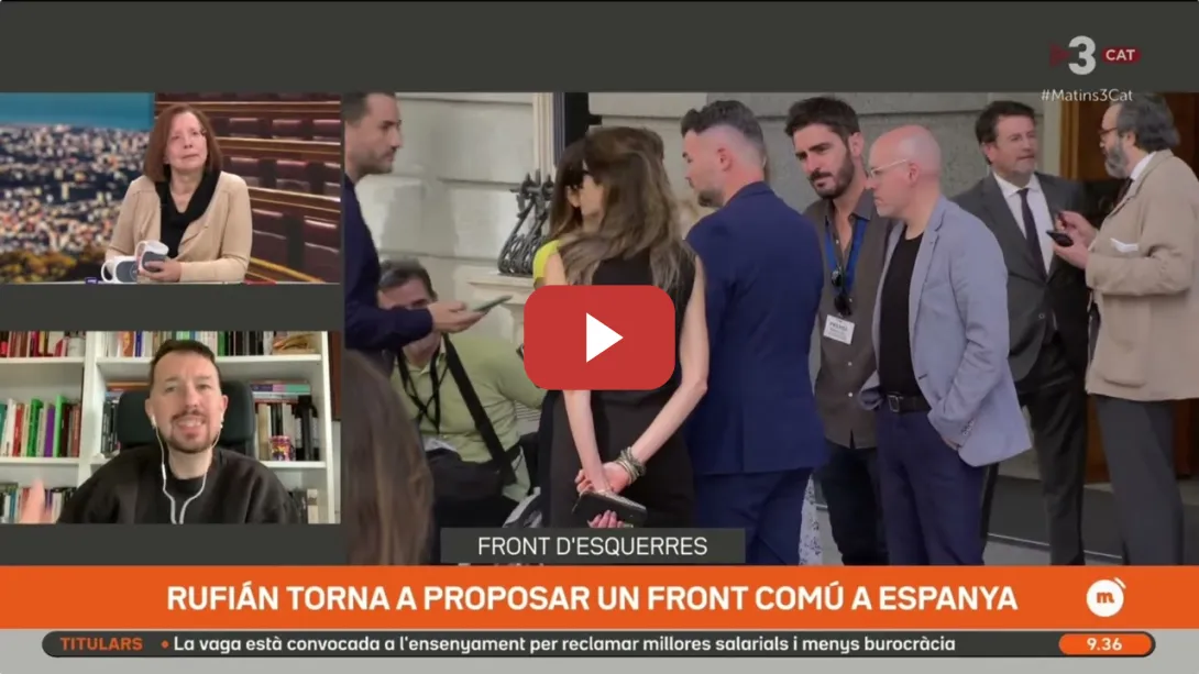 Embedded thumbnail for Sbre la Propuesta de Rufian,